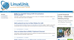 Desktop Screenshot of linuxunit.com